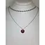 Срібне кольє Qvaliz. 908-01064 38 - мініатюра 2