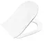 Сиденье для унитаза Rea Flat white abs REA-C6002, Белый - миниатюра 5