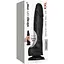 Реалистичный фаллоимитатор Strap-On-Me Sliding Skin Realistic Dildo Black - XXL, эффект подвижной ко - миниатюра 1