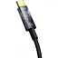 Кабель Baseus Explorer with Auto Shutdown USB-C to USB-C 100w 2m Cluster Black (P10319704111-00) [155540] - мініатюра 2