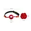 Роскошный кляп в виде розы Zalo - Rose Ball Gag, двойное использование - миниатюра 2