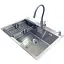 Комплект мийка + змішувач Romzha Arta U-650S Max (C) - мініатюра 1