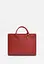 Жіноча шкіряна сумка Fancy A4 червона - мініатюра 5