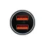 Зарядний пристрій авто Baseus Golden Contactor Max Dual Fast Charger CGJM000013 60w - мініатюра 3