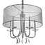 Люстра подвесная Brille галогенная с абажуром G4 20W WH (BL-062S/5) - миниатюра 2