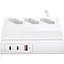 Зарядное устройство Usams US-CC160 P1 65W Super Si Fast Charging USB Extension Socket white - миниатюра 1