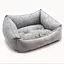 Лежак для кошек и собак Zoo-hunt Челси серый №5 70х100х24 см - миниатюра 1