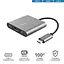 USB-Хаб Trust USB-хаб Dalyx 3-in-1 Multiport USB-C Adapter ALUMINIUM (23772_TRUST) - мініатюра 4