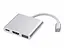 Кабель-перехідник Master Type-C - USB 3.0/Type-C/HDMI - мініатюра 1