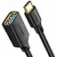 Адаптер Ugreen US154 USB-C Male to USB 3.0 A Female Cable черный (30701) - миниатюра 1