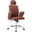 Офисное кресло GT Racer B-2380, коричневое (B-2380 Brown) - миниатюра 1