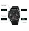 Чоловічий спортивний годинник Skmei 1653 (Чорний) - мініатюра 7