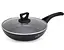 Антипригарная алюминиевая сковорода с крышкой Edenberg EB-7456 ⌀ 28см 2,6л 3-х шаровое мраморное покрытие - миниатюра 1