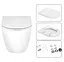 Набір Q-tap Nest 4 в 1 підвісний унітаз Scorpio Ultra Quiet 520x365x365 + комплект інсталяції QT1433053EUQW45166 - мініатюра 6
