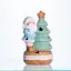 Новорічна декоративна фігурка Yiwu CR-6-9 з підсвічуванням 11.5 × 9 × 20 см  - мініатюра 3