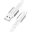 Дата кабель Hoco X85 Strength USB to MicroUSB (1m) White - мініатюра 2