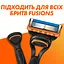 Уцінка. Змінні картриджі для гоління Gillette Fusion5, 4 шт  - мініатюра 6