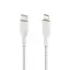 Кабель Belkin USB-С - Lightning, BRAIDED[1m, white] - миниатюра 3