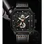 Часы мужские наручные Crrju Faust (Черные) - миниатюра 6