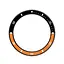 Безель Black-orange та силіконовий ремінець Sikai для смартгодинника Xiaomi Watch S3/S4  - мініатюра 3