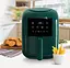 Аерофритюрниця безмасляна Maestro MR-755 Air Fryer Kitchen 3 л Зелена 1200 Вт - мініатюра 2