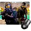Ігрова поверхня Nextprint Контр Страйк 2 Counter Strike 2 з яскравими персонажами 300 х 250 мм (23644)  - мініатюра 1