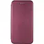Кожаный чехол-книжка Epik Classy для Infinix Zero 30 4G Бордовый - миниатюра 1