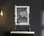 Дзеркало Mixxus TALL MR08-80x60-REVERSE з LED Touch, Anti-fog, димером, регулюванням яскравості (MI6659) - мініатюра 2