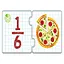 Детские развивающие пазлы-половинки "Изучаем дроби" 1214004 на укр. языке - миниатюра 2