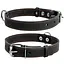Нашийник "CoLLaR" одинарний (ширина 25мм довжина 38-50см) чорний - мініатюра 1
