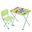 Дитячий столик складаний зі стільчиком M 5964-5 зелений - мініатюра 1