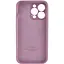 Чохол Epik Silicone Case Full Camera Protective (AA) для Apple iPhone 13 Pro (6.1) Ліловий/Lilac Pride - мініатюра 2