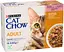 Влажный корм для взрослых кошек Purina Cat Chow Adult с лососем и зеленой фасолью 85 г х 10 шт. - миниатюра 2