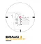 Приціл призматичний Sig Optics BRAVO3 BATTLE SIGHT, 3X24MM HORSESHOE DOT ILLUM RETICLE - мініатюра 2