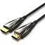 Кабель Vention HDMI M - M,20.0 м V2.0 Optical 4K 60Гц 18Gbps Dolby 7.1 PVC Black Zinc Alloy - мініатюра 1