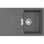 Кухонна мийка Franke Centro, фраграніт, прямокутник, з крилом, 780х500х200мм, чаша - 1, накладна, CNG 611-78, сірий камінь - мініатюра 1