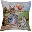 Подушка Прованс Настроение Заяц с шариками гобеленовая 45х45 см (44332) - миниатюра 1
