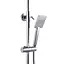 Душова система Globus Lux GLM-0005 MILANO, комплект Латунь, Хром - мініатюра 4