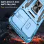 Ударостійкий чохол Camshield Army Ring для Samsung Galaxy A54 5G Блакитний / Light Blue - мініатюра 7