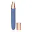 Вібратор Loveline Travel Compartment and Pump 18.5 см синій - мініатюра 2