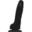 Реалістичний фалоімітатор Strap-On-Me SOFT REALISTIC DILDO Black - Size M - мініатюра 1