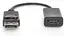 Digitus Адаптер DisplayPort > HDMI (M/F), Ultra HD, активний - мініатюра 2