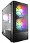 Корпус 1stPlayer X4-M-BK-2F1P-1F1 Black без БП - мініатюра 1