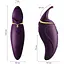 Вибратор 2 в 1 с язычком Zalo Hero Twilight Purple кристалл Swarovski - миниатюра 2