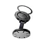 Автотримач для телефона HOCO H61 Show folding ring magnetic car holder (dashboard) Black Metal Gray - мініатюра 7