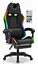 Компьютерное кресло Hell's HC-1039 LED RGB (тканина) - миниатюра 1