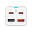 Настольное зарядное устройство для Baseus GaN3 Pro 4 порта 65 Вт CCGP040002 белый - миниатюра 2