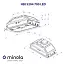 Вытяжка полновстраиваемая Minola HBI 5204 GR 700 LED - миниатюра 10