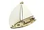 Дерев'яний конструктор Елітна Яхта 51 деталь - мініатюра 7