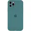 Чохол Silicone Case із захистом камери Full Apple iPhone 13 Pro Max Dark Green - мініатюра 1